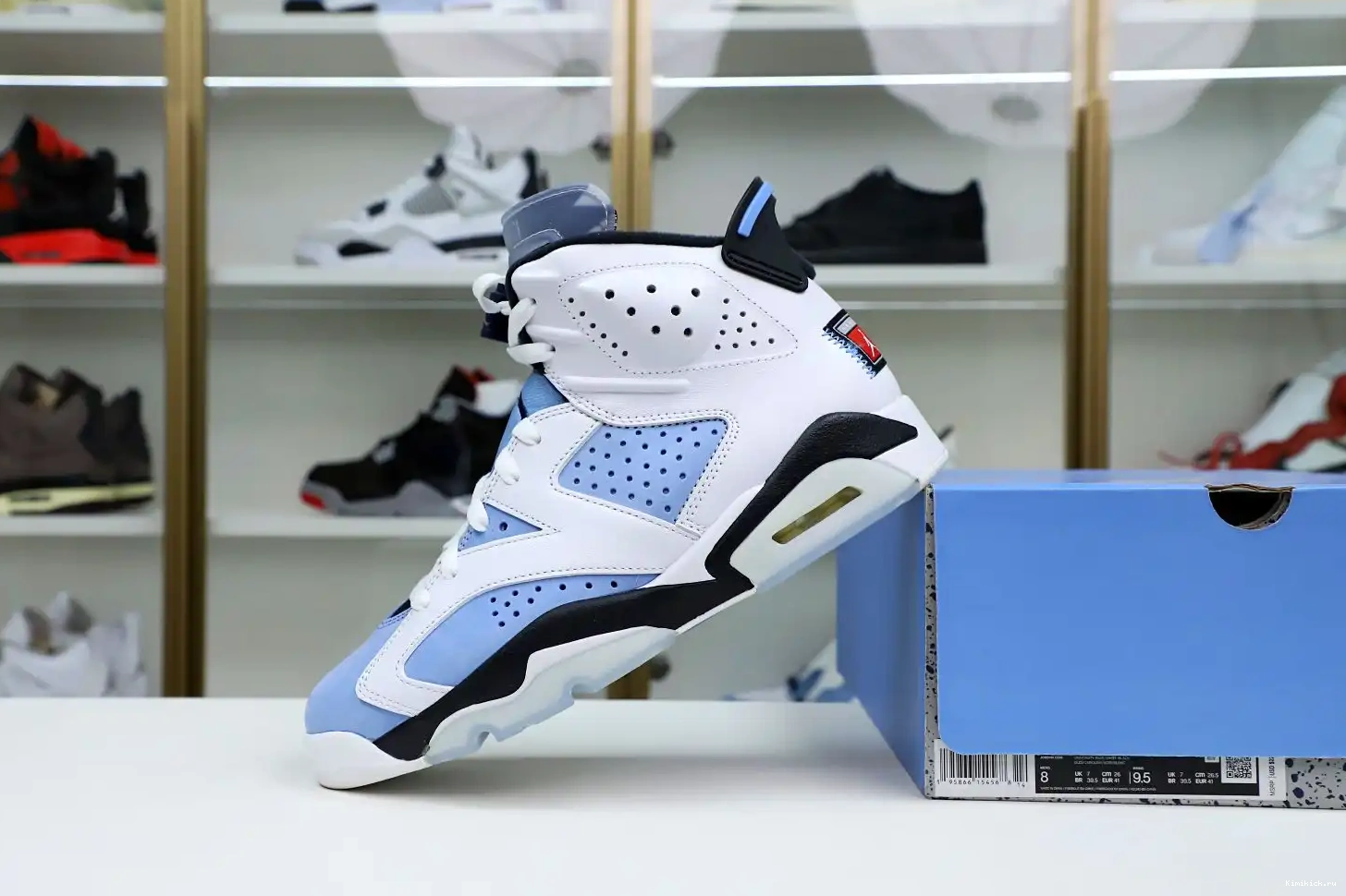 AIR Kimikick JORDAN 6 HOME' 'UNC RETRO 0212