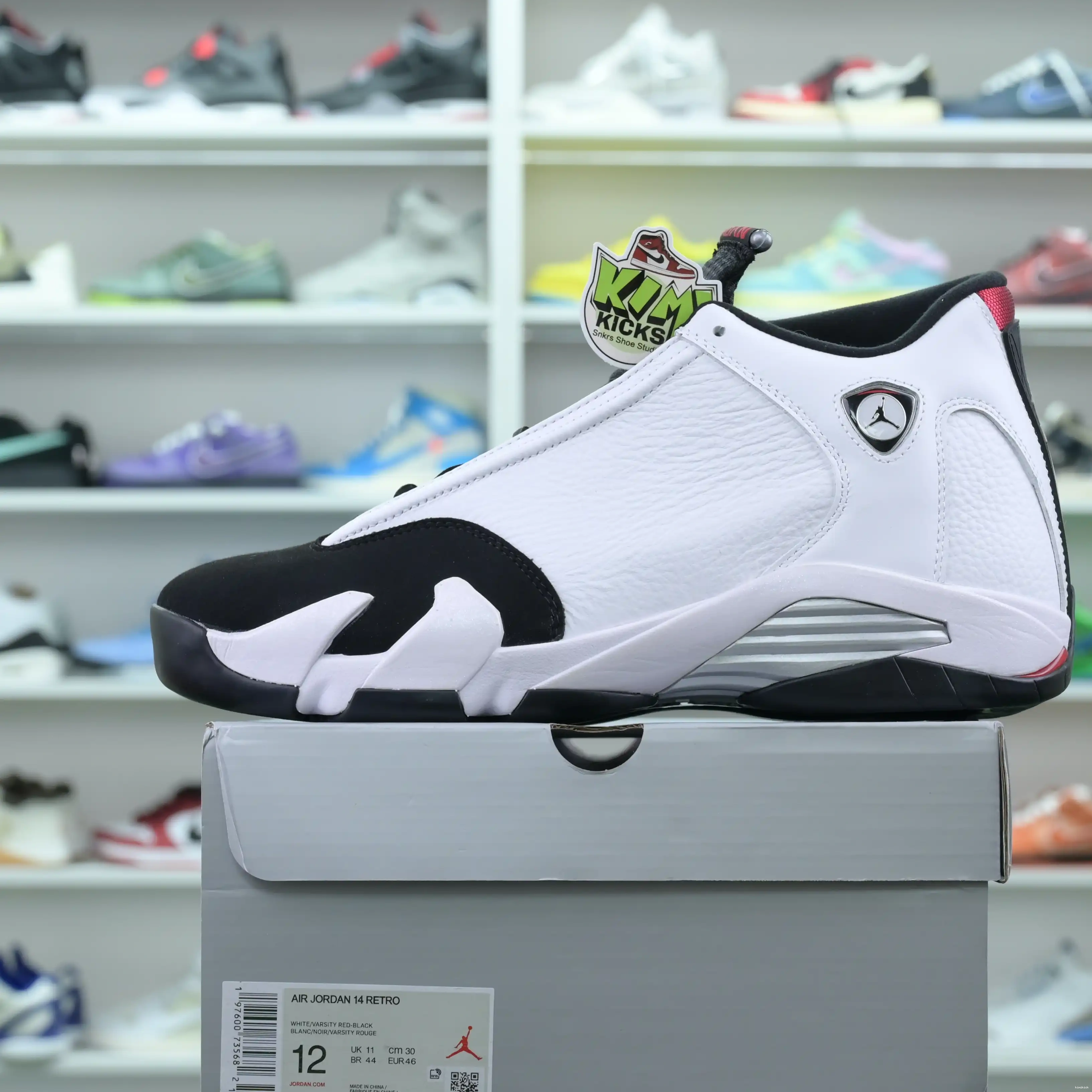 Jordan14“Black Air Kimikick Jordan Toe”2024 0214