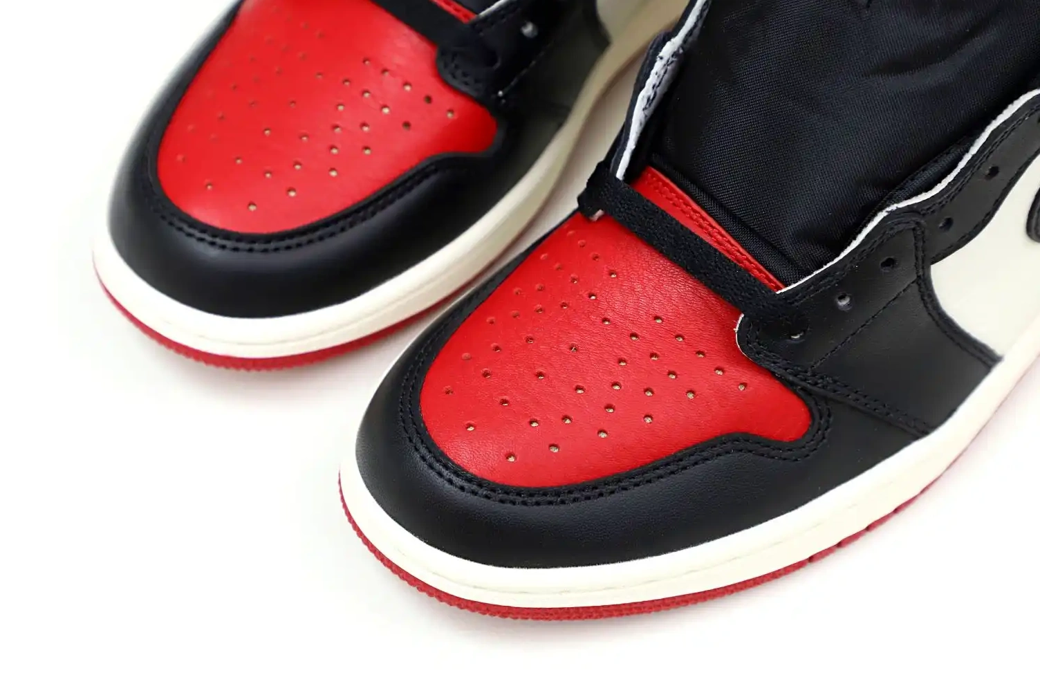 JORDAN HIGH OG 1 AIR RETRO TOE' Kimikick 'BRED 0210