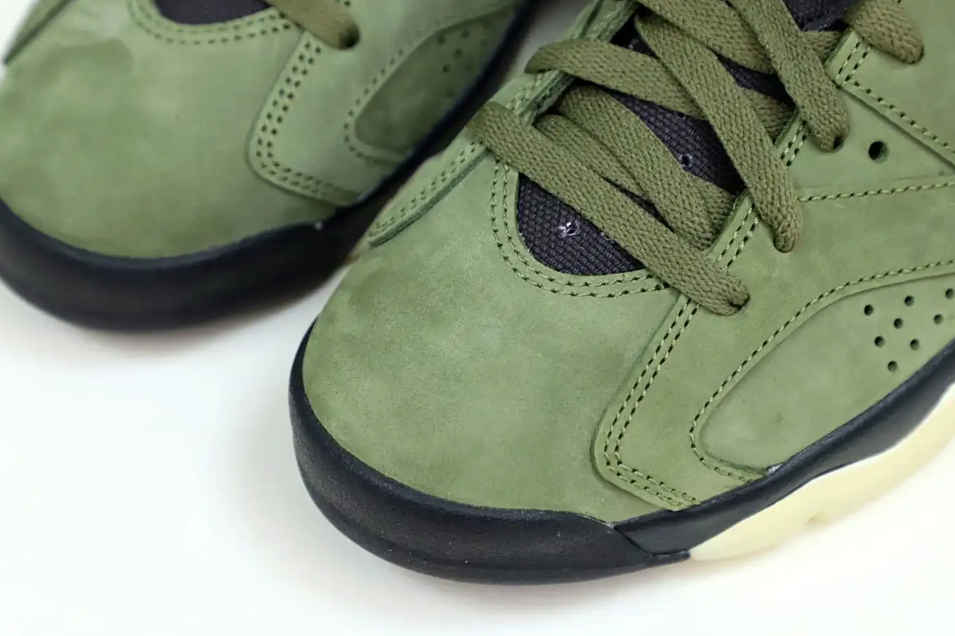 'OLIVE' RETRO Kimikick 6 JORDAN TRAVIS AIR SCOTT X 0210