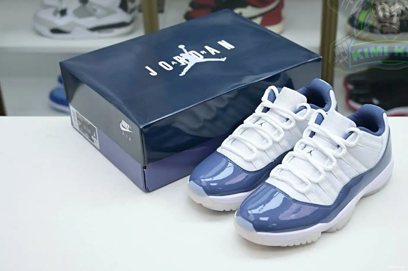 11 Jordan Blue” Kimikick Air Jordan Low“Diffused 0215