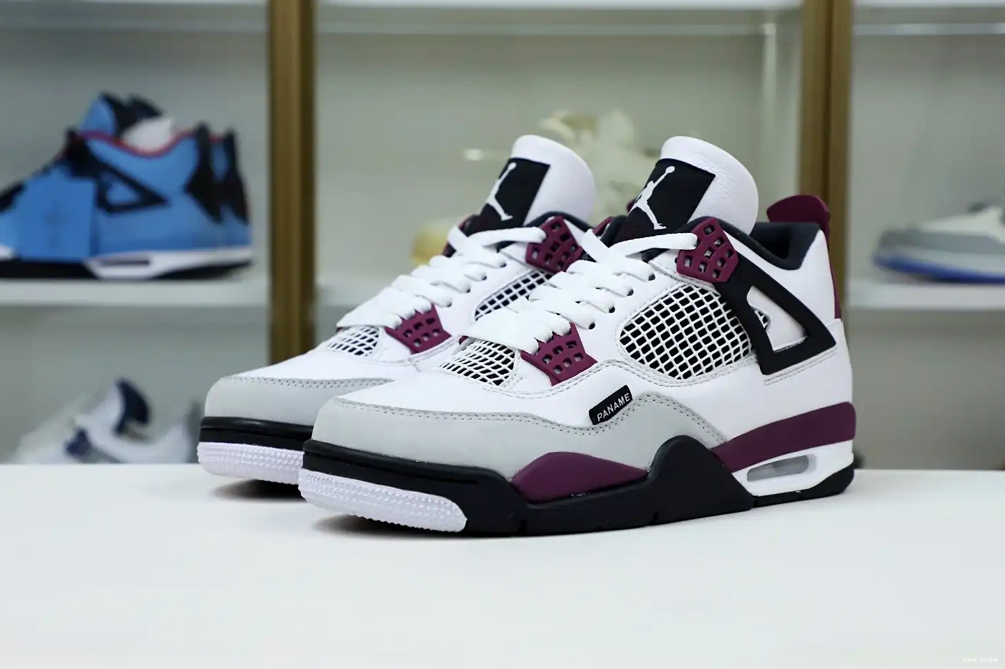 JORDAN PARIS AIR Kimikick RETRO X 'BORDEAUX' SAINT-GERMAIN JORDAN AIR 4 0211