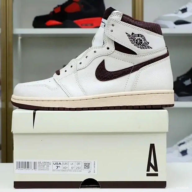 Maniére Jordan  Air Jordan og 1 sp retro x A Kimikick Ma high 0219