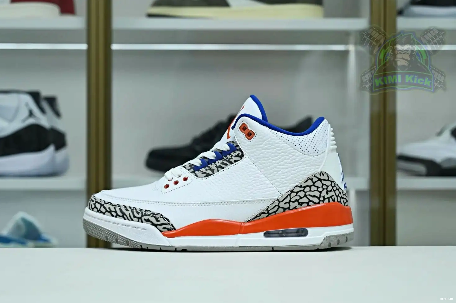 Kimikick AIR JORDAN 3 'KNICKS' RETRO 0223