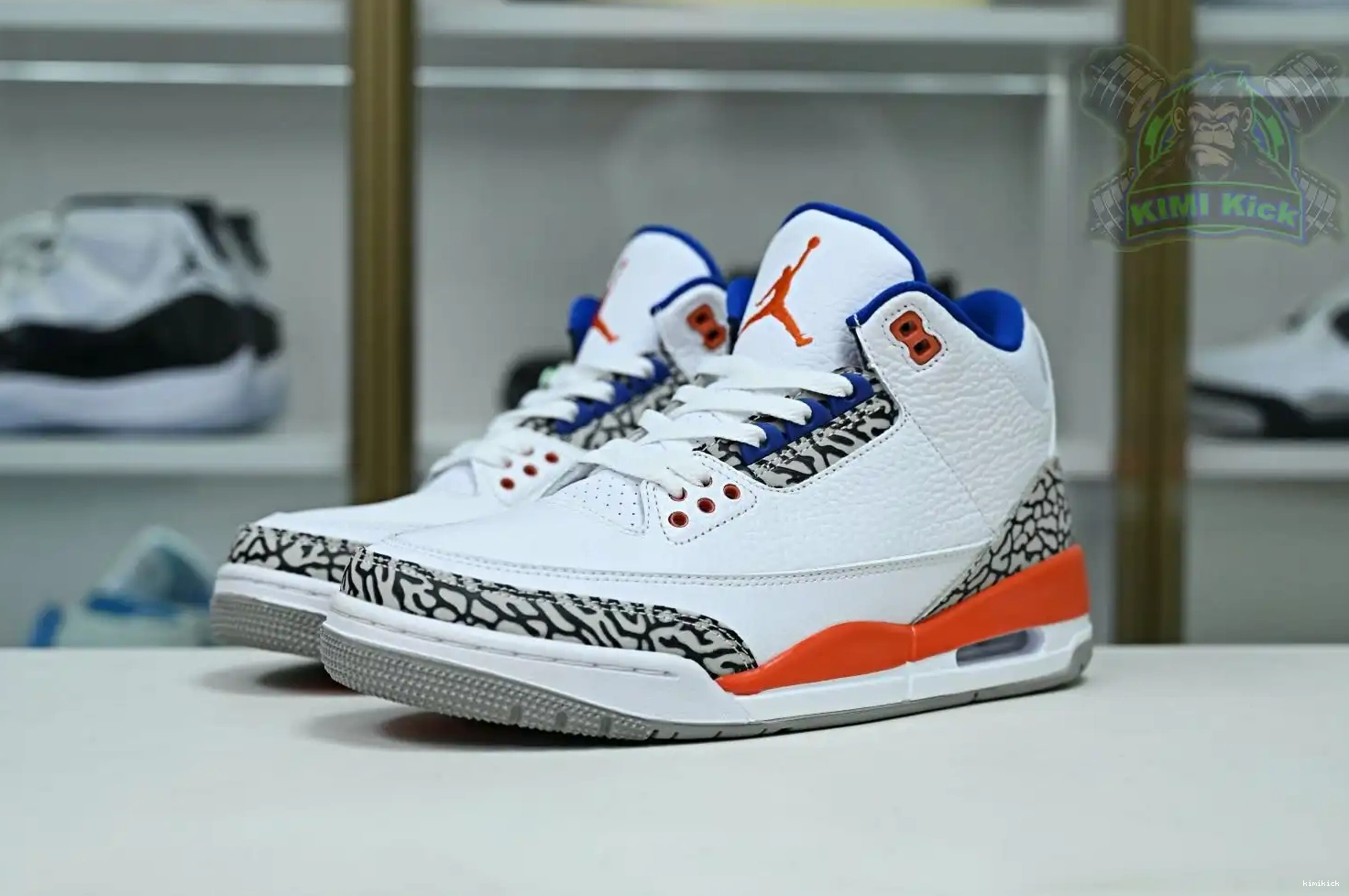 Kimikick AIR JORDAN 3 'KNICKS' RETRO 0223