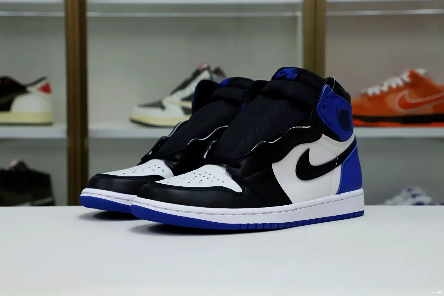 X Kimikick JORDAN 1 AIR DESIGN HIGH FRAGMENT RETRO 0210