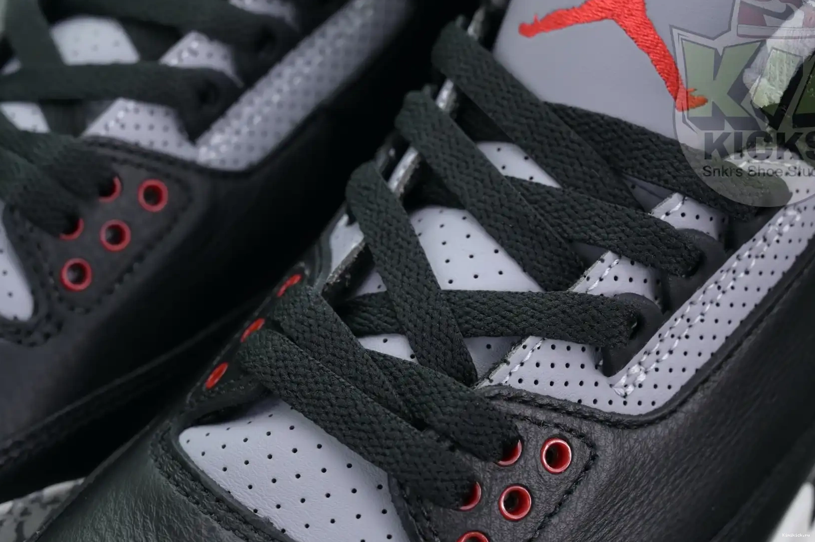 Jordan Cement Reimagined” Air 3“Black Kimikick 0213