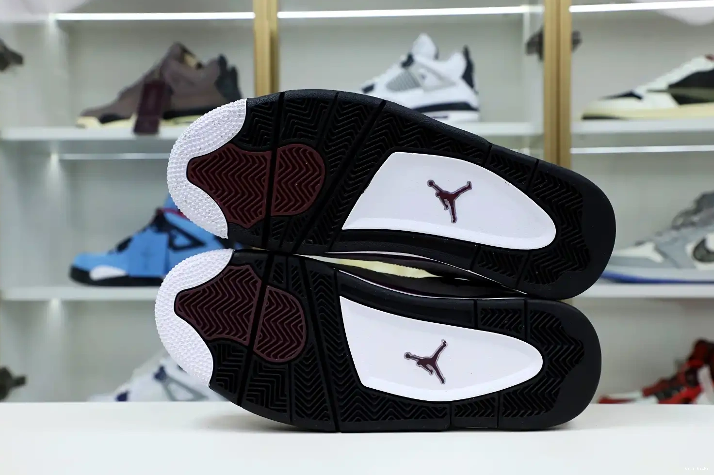 JORDAN PARIS AIR Kimikick RETRO X 'BORDEAUX' SAINT-GERMAIN JORDAN AIR 4 0211