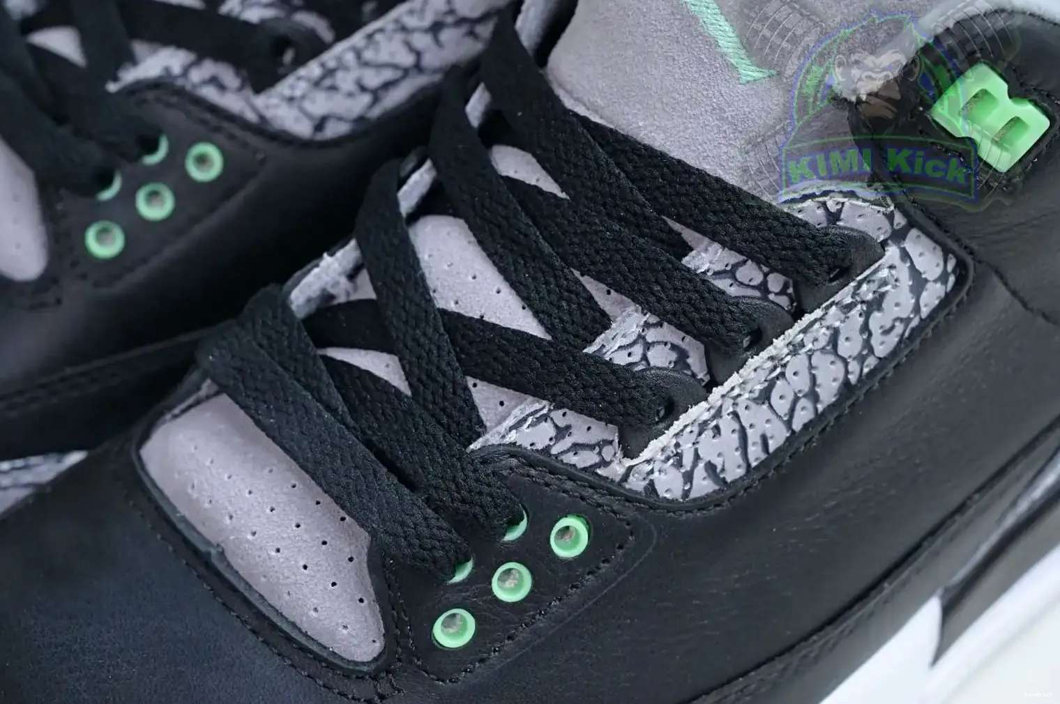 Glow Air Jordan 3 Green Kimikick 0207