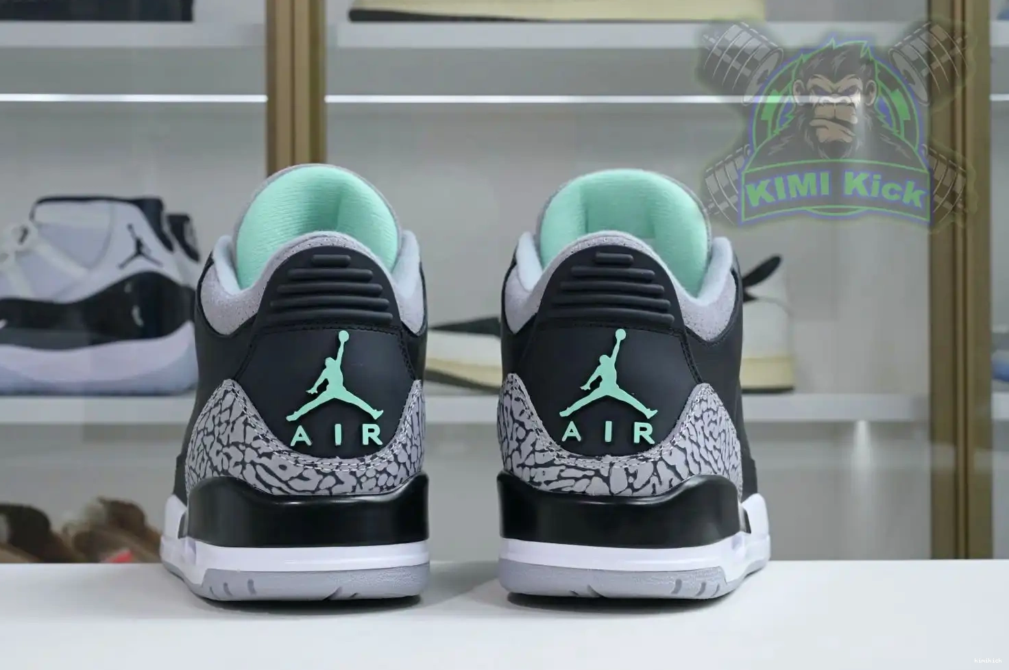 Air Green Glow Kimikick 3 Jordan 0222