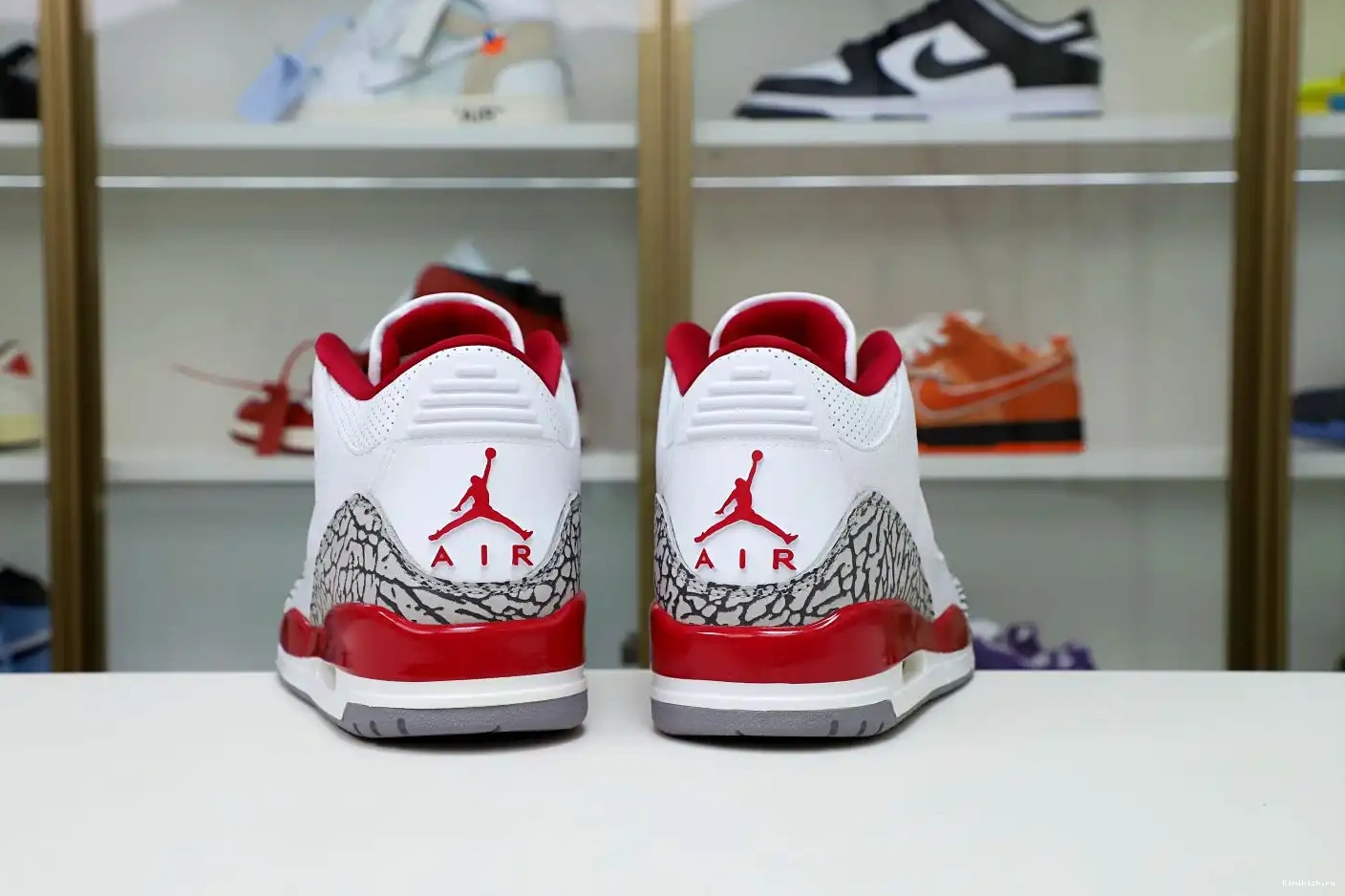 Jordan Retro 3 Air  Kimikick Cardinal Red(CT8532-126） 0221