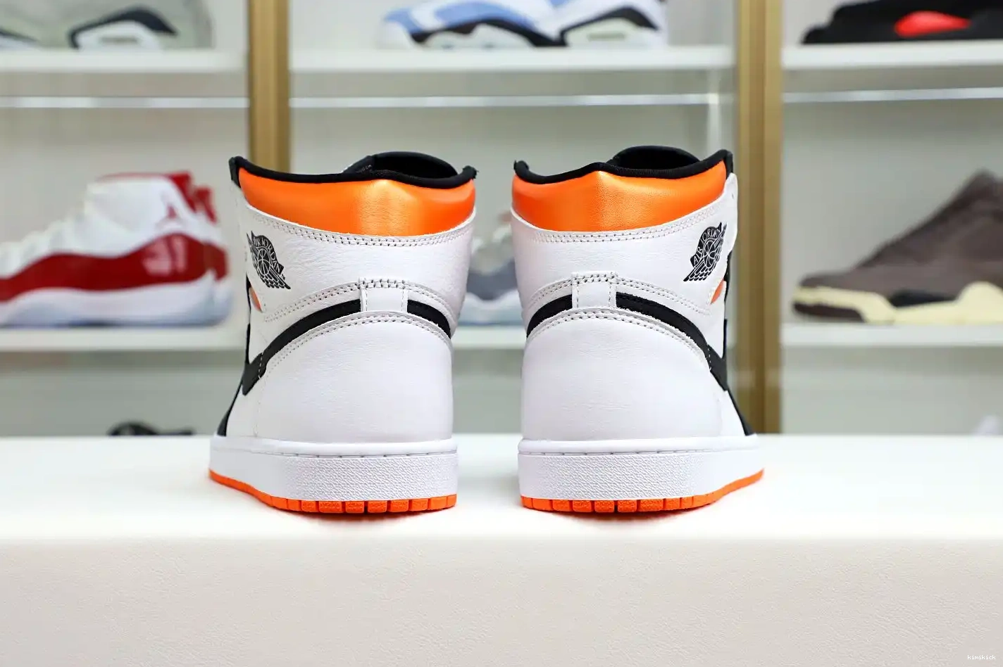 Air Retro 1 OG Electro Kimikick Jordan Orange' High 0214