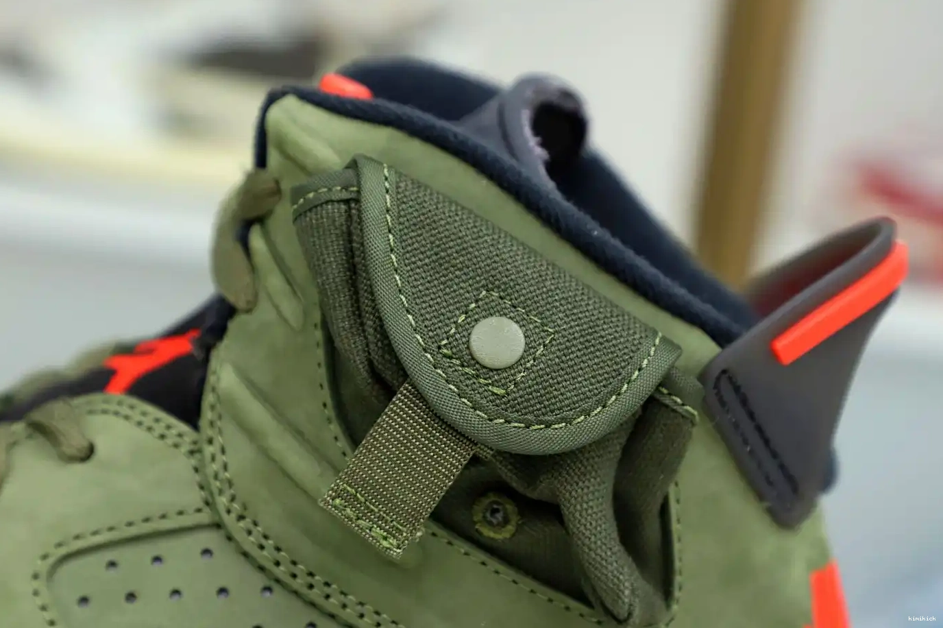 RETRO X JORDAN 'OLIVE' 6 AIR SCOTT TRAVIS Kimikick 0216