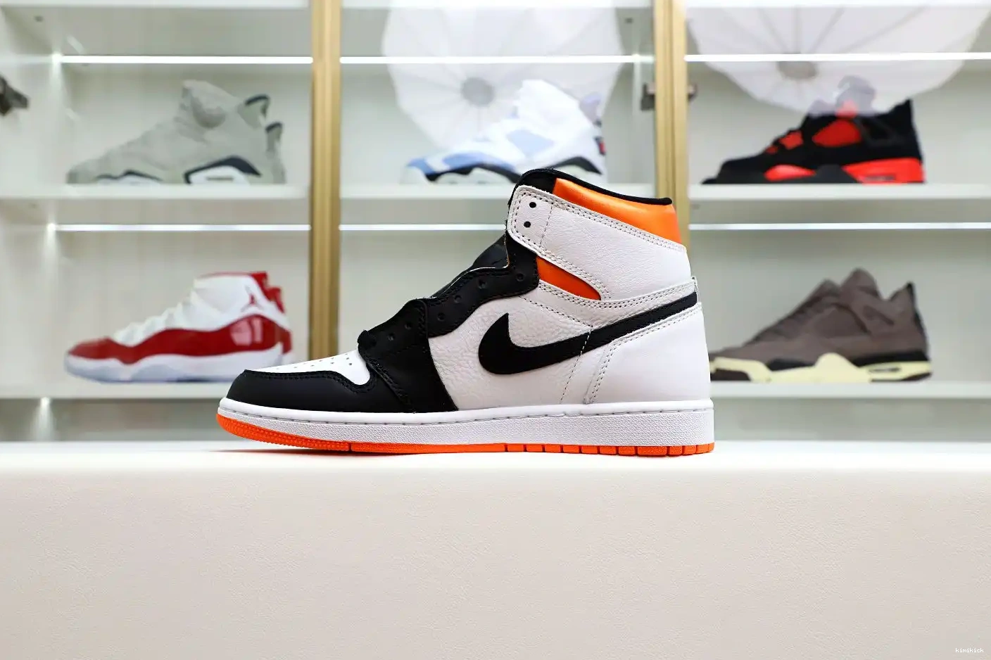 Air Retro 1 OG Electro Kimikick Jordan Orange' High 0214