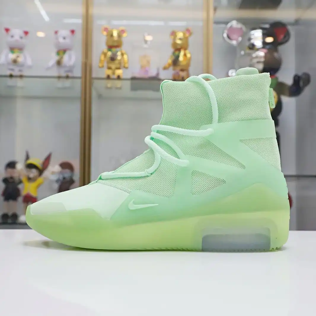 Kimikick Nike Air Fear of God 1  frosted spruce fog 0201