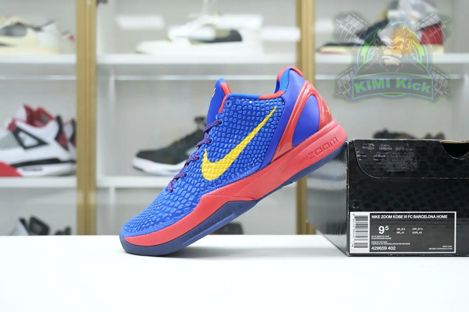 Kimikick Nike Zoom Kobe 6  FC Barcelona Home 0201