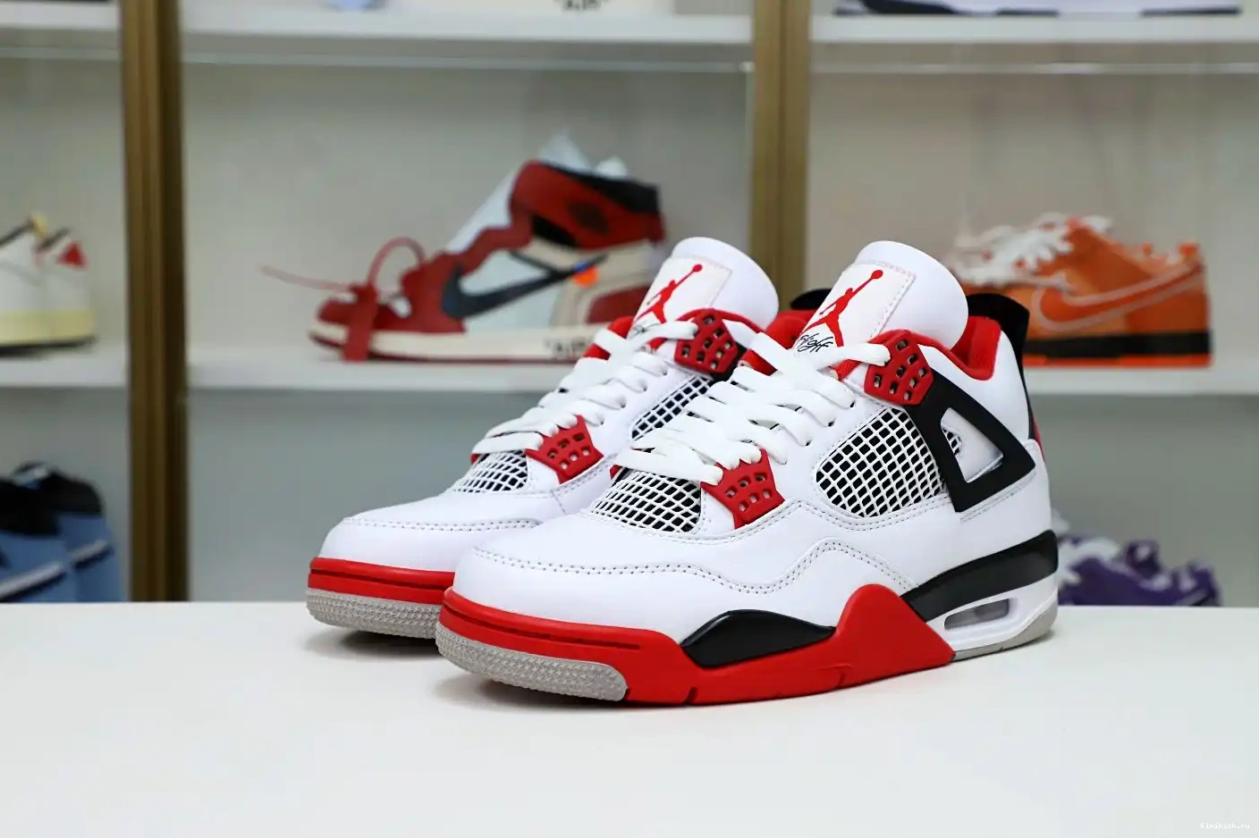 RED' Kimikick RETRO 'FIRE JORDAN 4 AIR 2012 0221