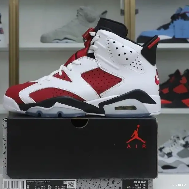 OG AIR 2021 RETRO JORDAN Kimikick 'CARMINE' 6 0209