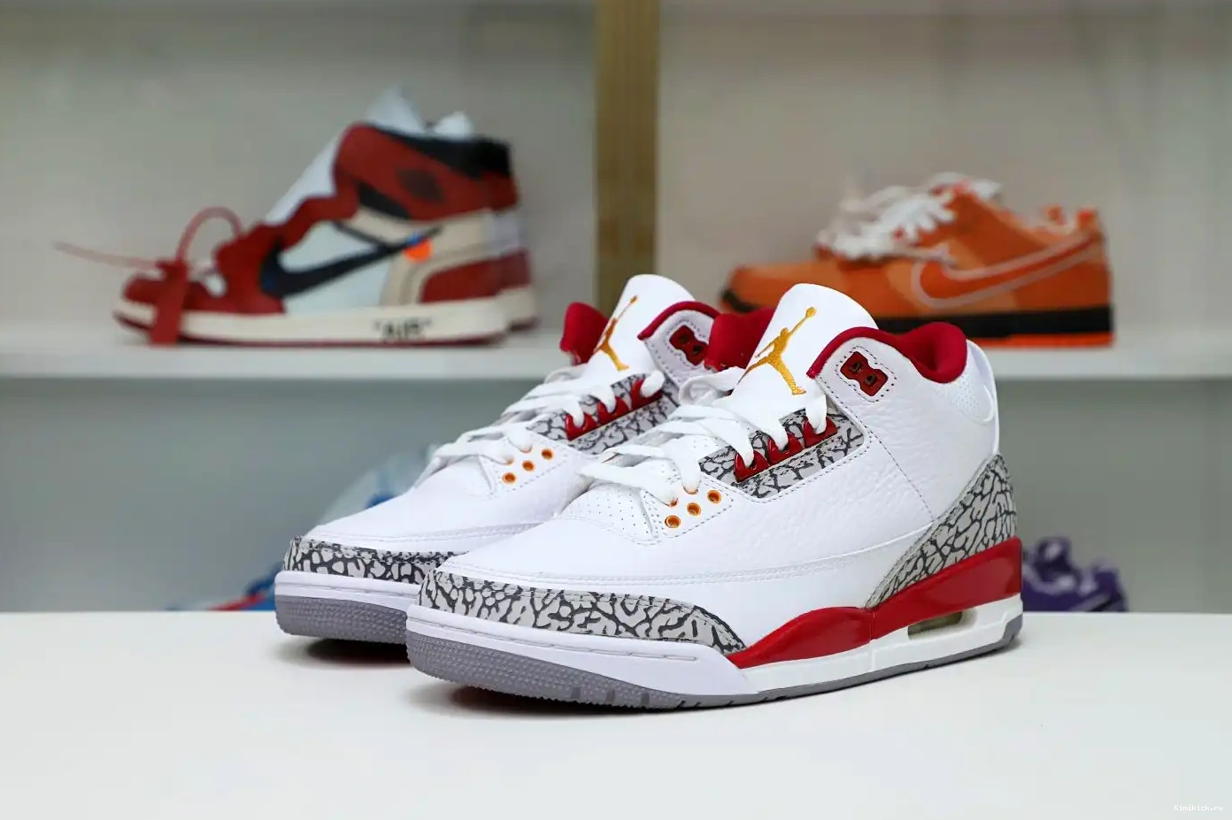 Jordan Retro 3 Air  Kimikick Cardinal Red(CT8532-126） 0221