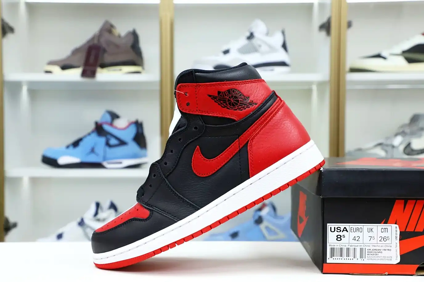 CHICAGO NRG HOME' OG Kimikick 1 AIR TO RETRO JORDAN EXCLUSIVE HIGH 'HOMAGE 0216