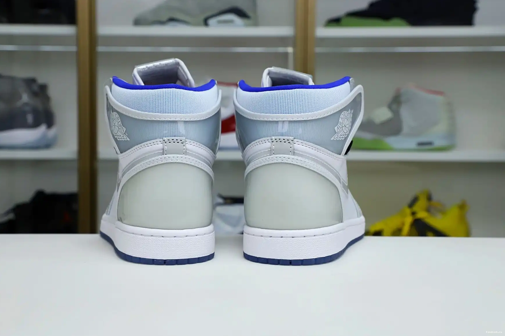 'RACER 1 Kimikick HIGH ZOOM JORDAN AIR BLUE' 0226