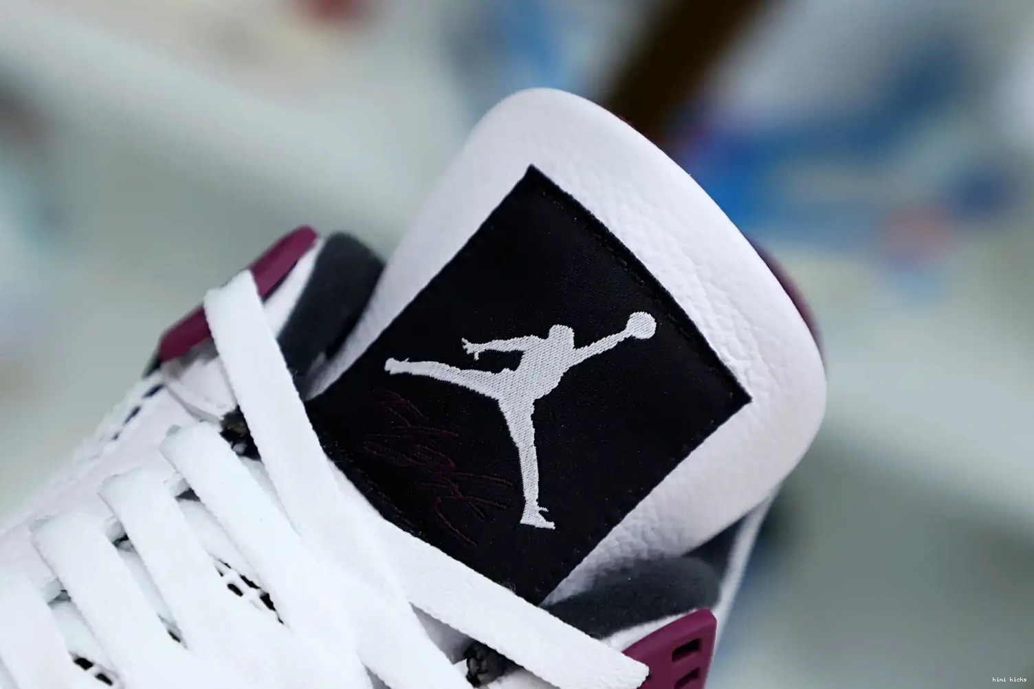 JORDAN PARIS AIR Kimikick RETRO X 'BORDEAUX' SAINT-GERMAIN JORDAN AIR 4 0211