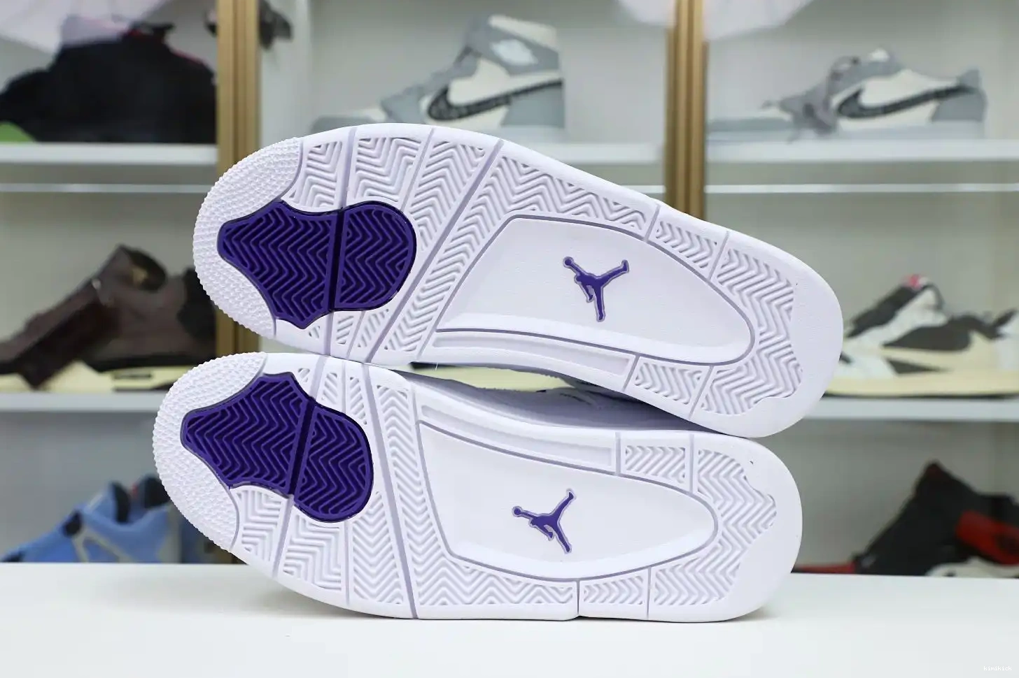 METALLIC 4 Kimikick JORDAN PURPLE AIR 0223