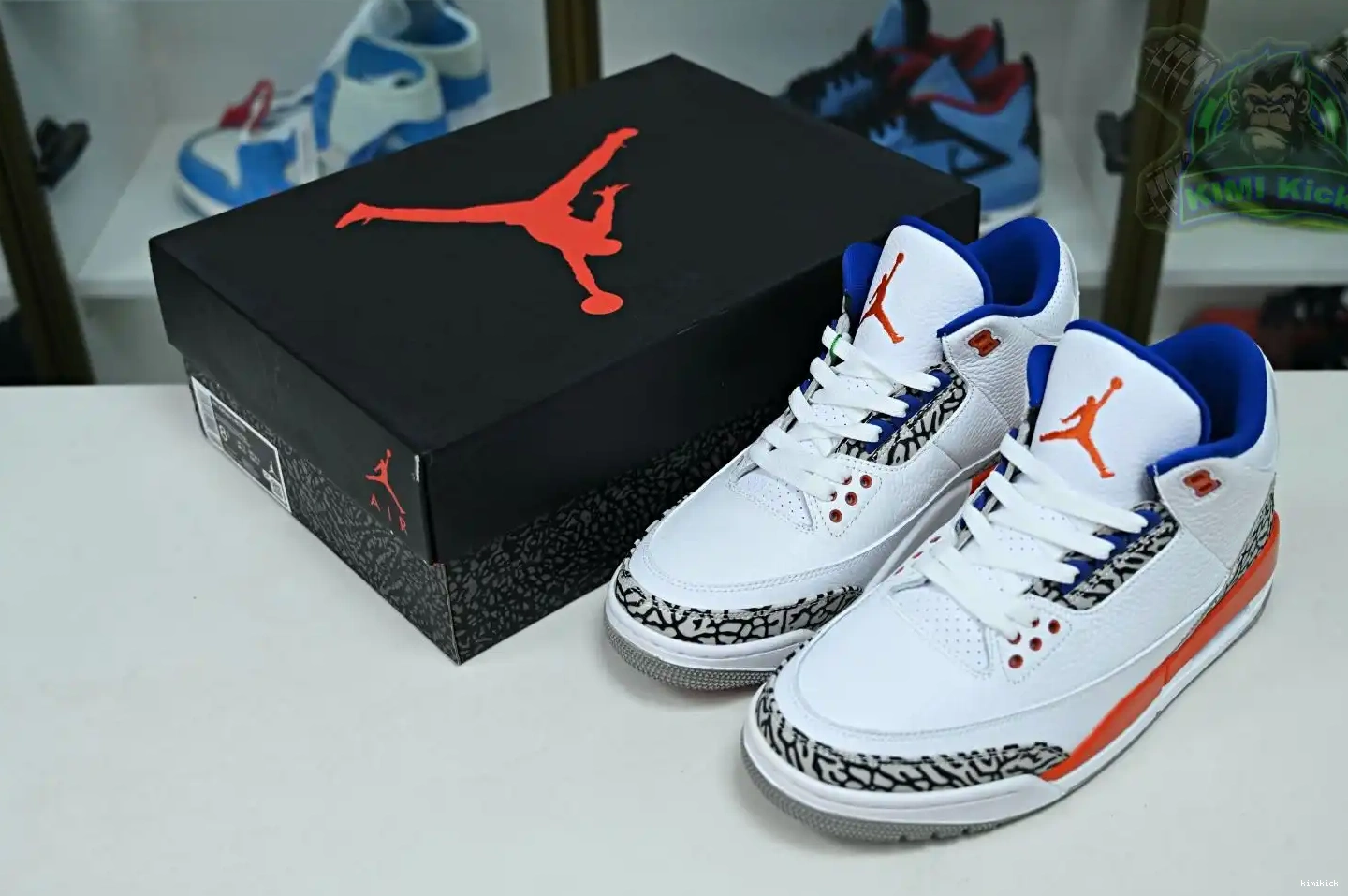 Kimikick AIR JORDAN 3 'KNICKS' RETRO 0223