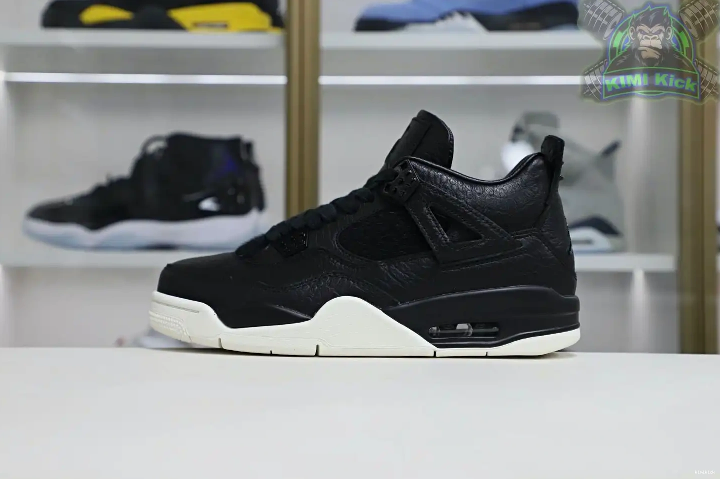 retro Jordan ponyhair black Kimikick Jordan Air 4 0210