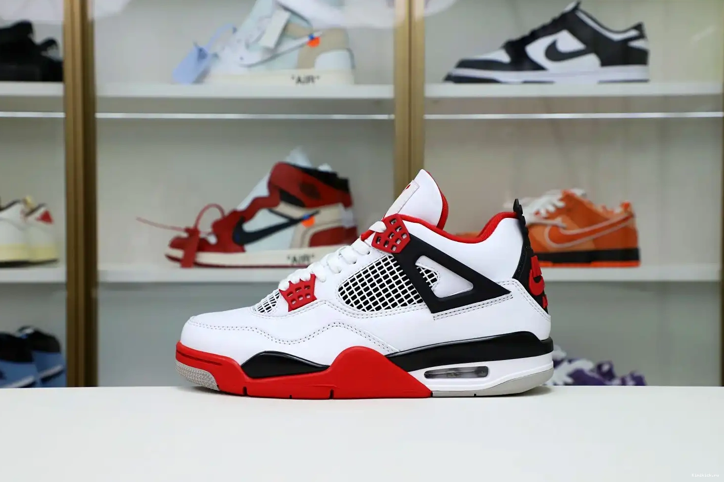 RED' Kimikick RETRO 'FIRE JORDAN 4 AIR 2012 0221