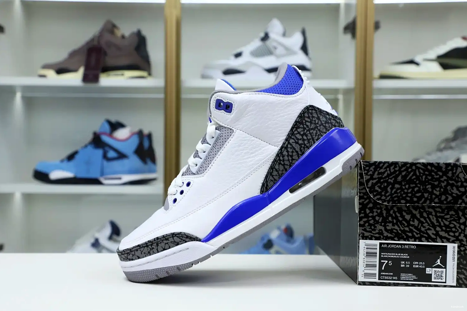 AIR 3 JORDAN Kimikick 'RACER RETRO BLUE' 0219