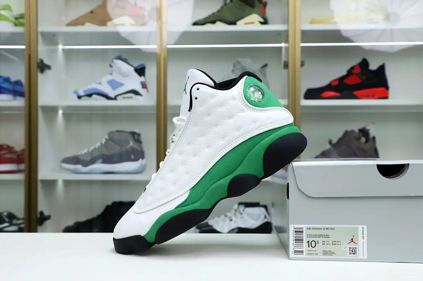 JORDAN AIR GREEN” DB6537-113 “LUCKY Kimikick 13 0211