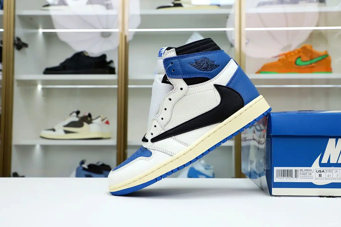 FRAGMENT JORDAN 1 X Kimikick DESIGN RETRO SCOTT AIR TRAVIS HIGH X 0322