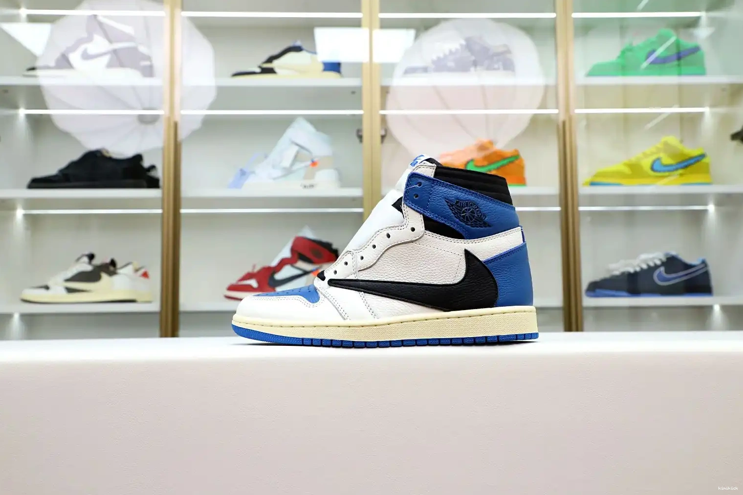 FRAGMENT JORDAN 1 X Kimikick DESIGN RETRO SCOTT AIR TRAVIS HIGH X 0322