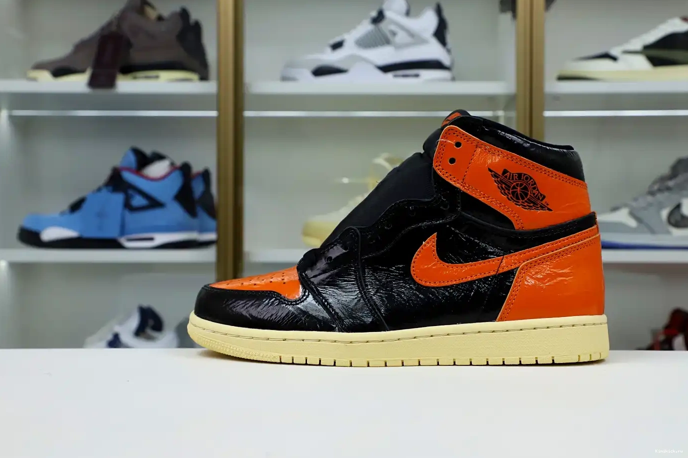 OG 'SHATTERED 1 Kimikick RETRO JORDAN 3.0' BACKBOARD AIR HIGH 0315