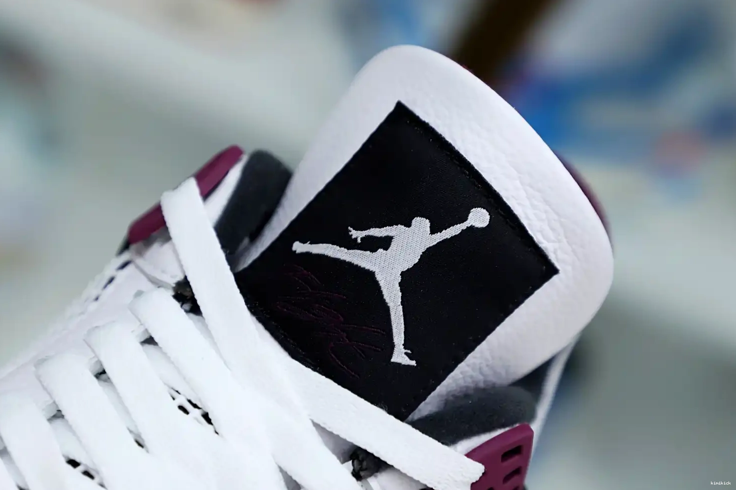 PARIS X RETRO SAINT-GERMAIN Kimikick 'BORDEAUX' AIR JORDAN JORDAN 4 AIR 0316