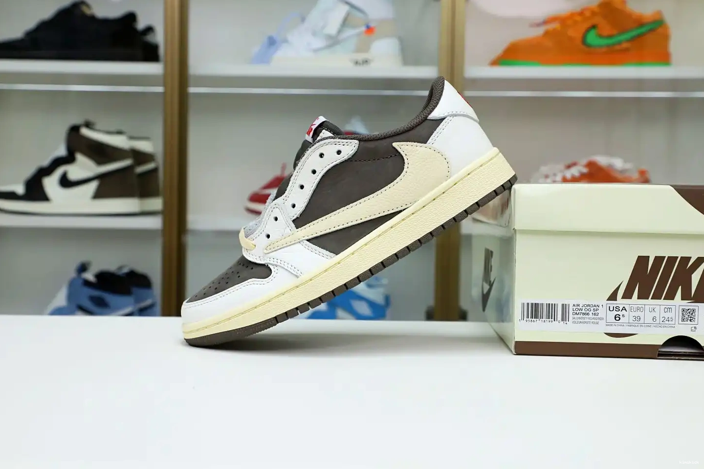 LOW OG SCOTT AIR MOCHA TRAVIS 1 X REVERSE Kimikick JORDAN 0321