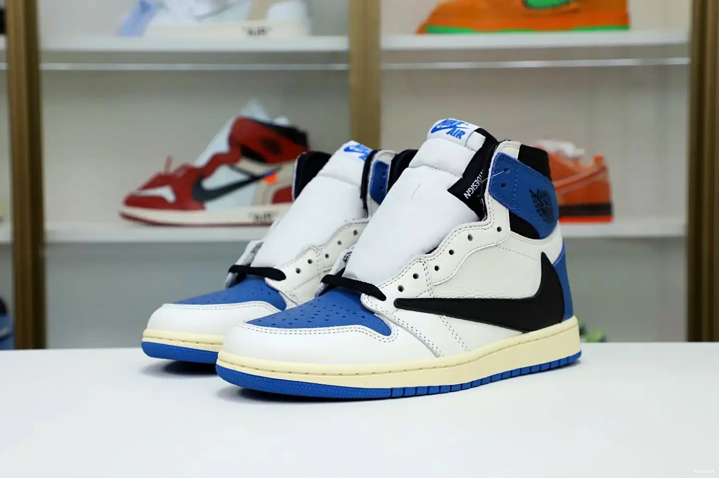 FRAGMENT JORDAN 1 X Kimikick DESIGN RETRO SCOTT AIR TRAVIS HIGH X 0322