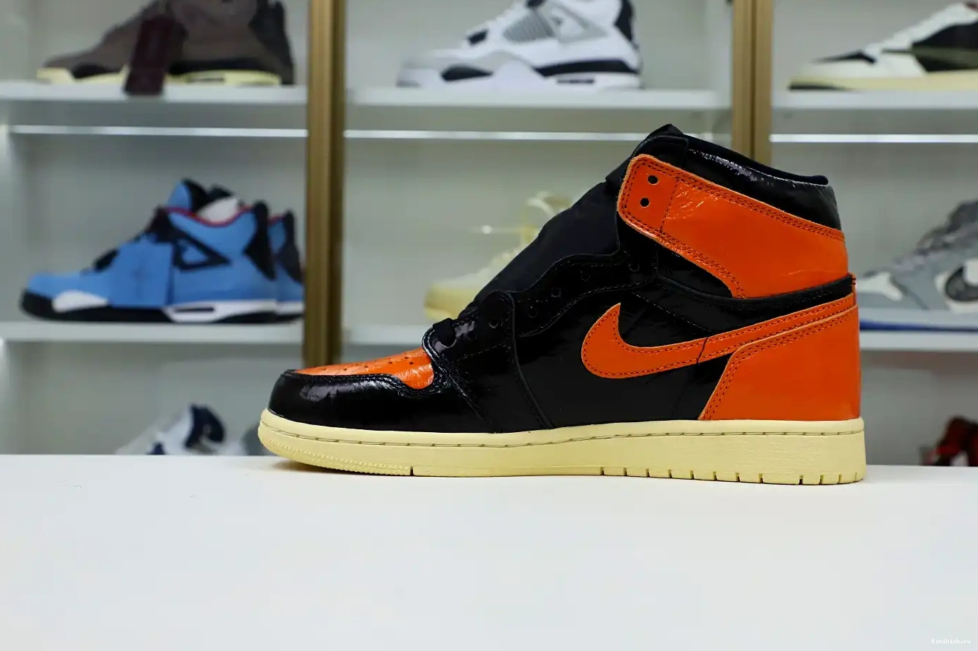 OG 'SHATTERED 1 Kimikick RETRO JORDAN 3.0' BACKBOARD AIR HIGH 0315