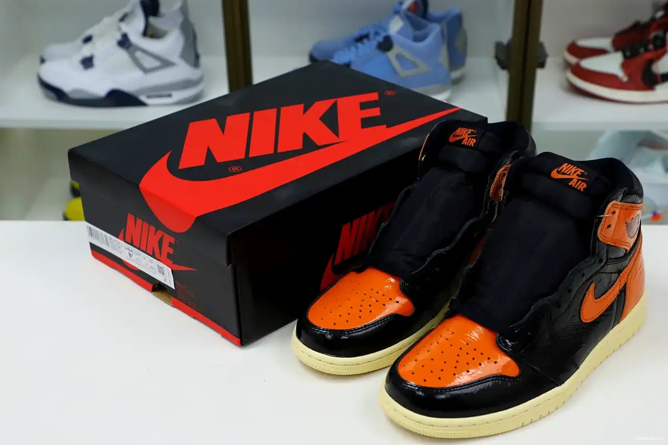 OG 'SHATTERED 1 Kimikick RETRO JORDAN 3.0' BACKBOARD AIR HIGH 0315