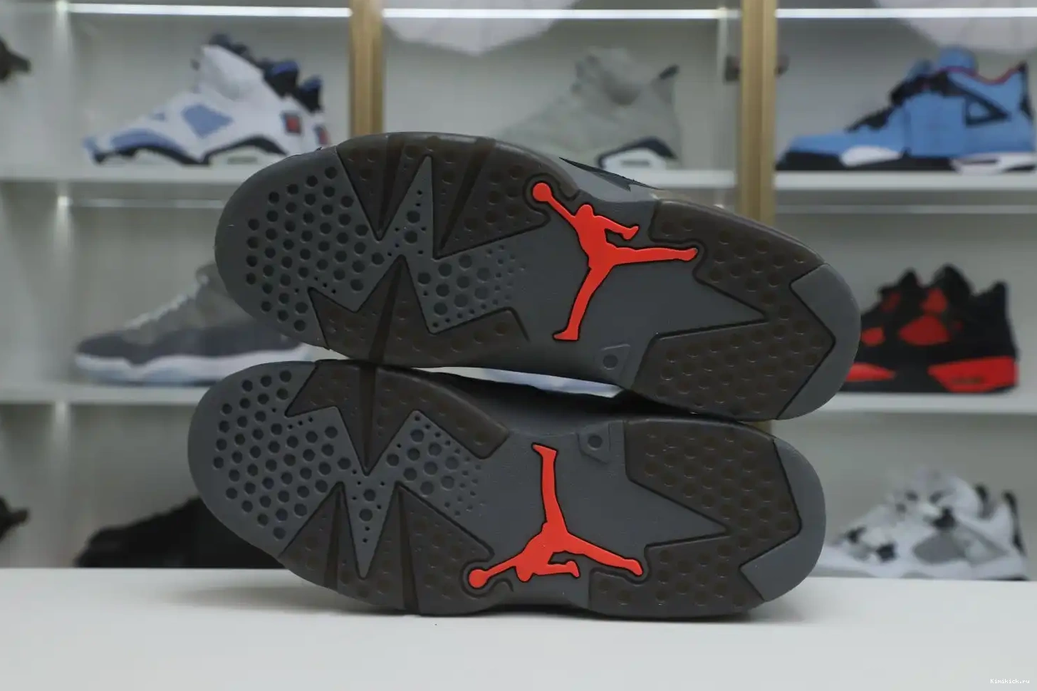 X JORDAN 6 SAINT-GERMAIN 'IRON AIR GREY' RETRO Kimikick PARIS 0318