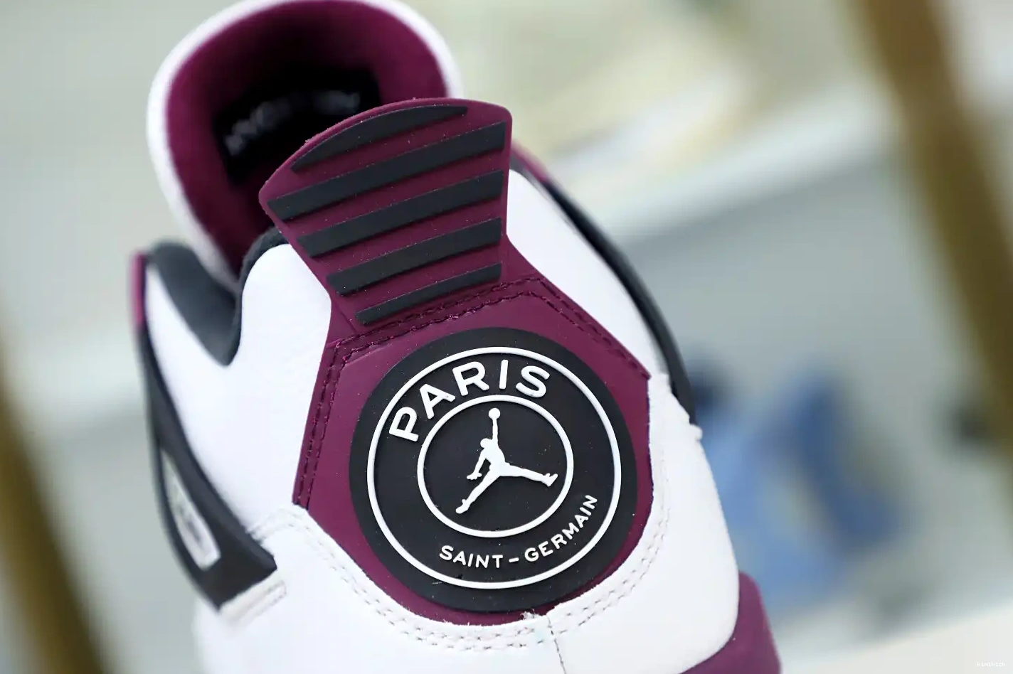 PARIS X RETRO SAINT-GERMAIN Kimikick 'BORDEAUX' AIR JORDAN JORDAN 4 AIR 0316